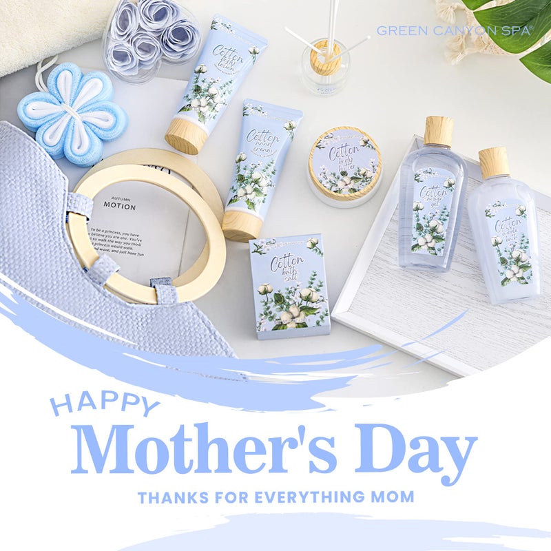 Green Canyon Spa Gift Baskets for Women, Spa Sets for Her, Bath Sets for Women Gift, Spa Gift Basket Sets with Shower Gel, Body Lotion,Mothers Day Gifts for Her - Image 2